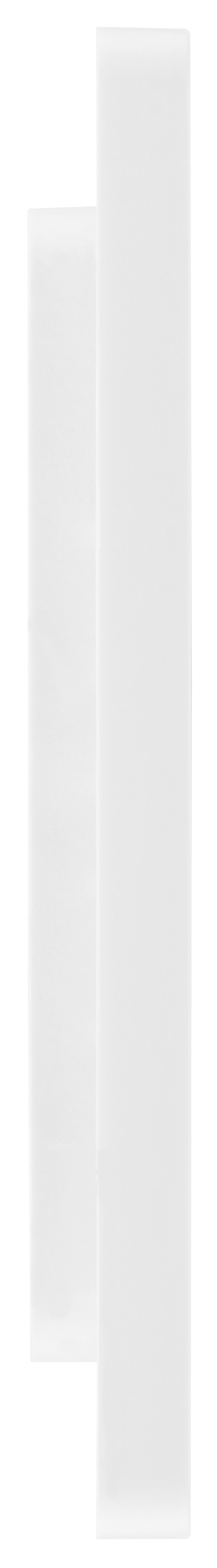 BG Electrical Evolve Pearlescent White - Single, blank plate