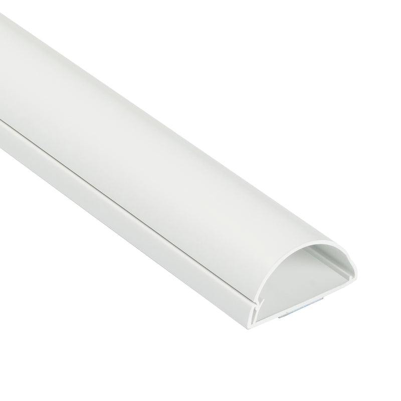 D-Line Trunking - 50x25mm White 1m Self Adhesive Length