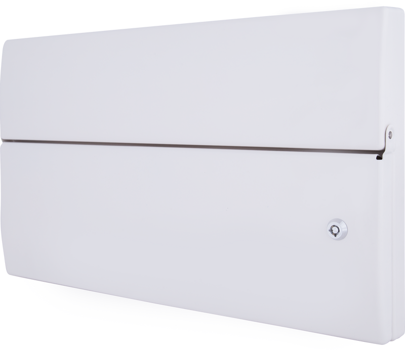 BG Circuit Protection Front Panels - 16 module, lockable cover with barrel lock