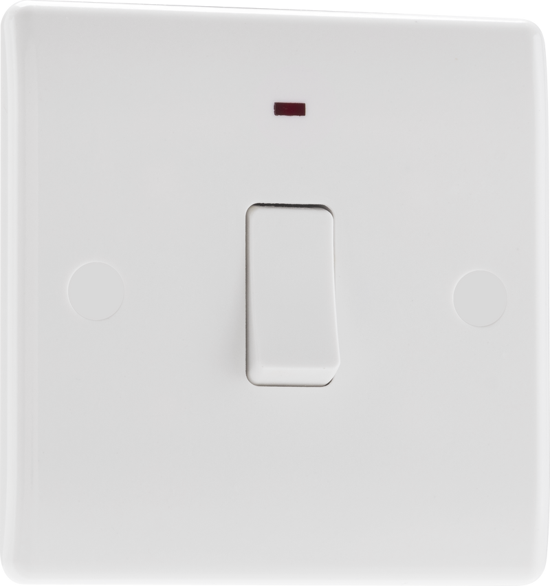 BG Electrical 800 Series - 20A, double pole, with indicator