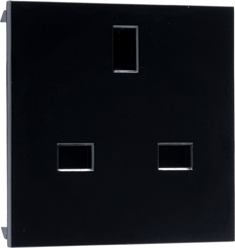 BG Electrical Euro Module - 13A (UK) unswitched socket