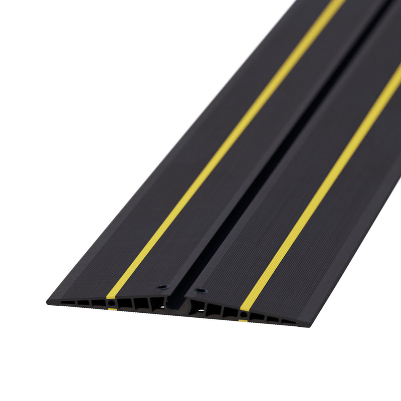 D-Line Floor Cover - Ultra Cable Cover, 2m length Black