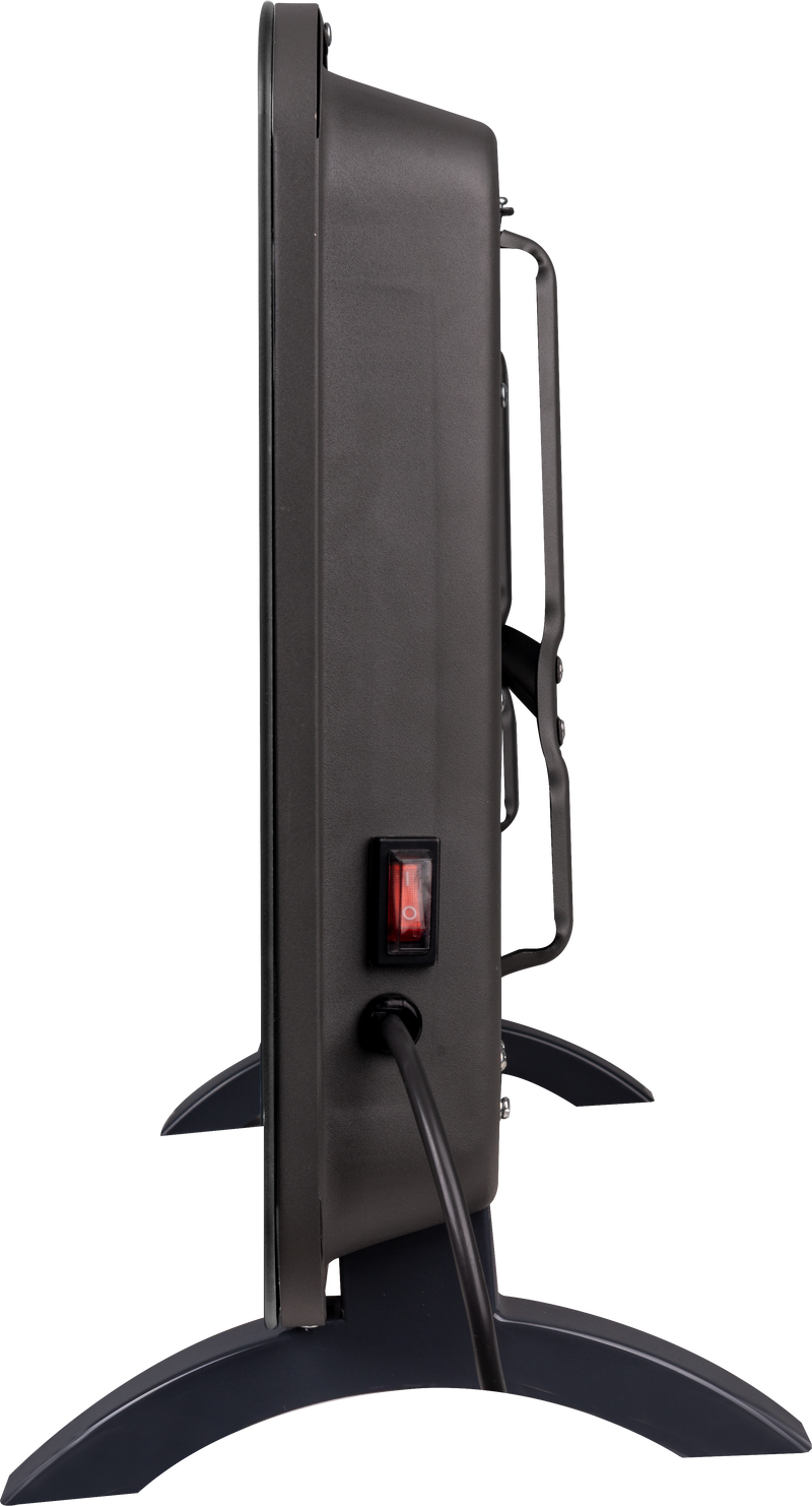 Masterplug Smart Energy - SmartEnergy Auraline. Glass Panel Heater, 2000W, Anthracite Grey