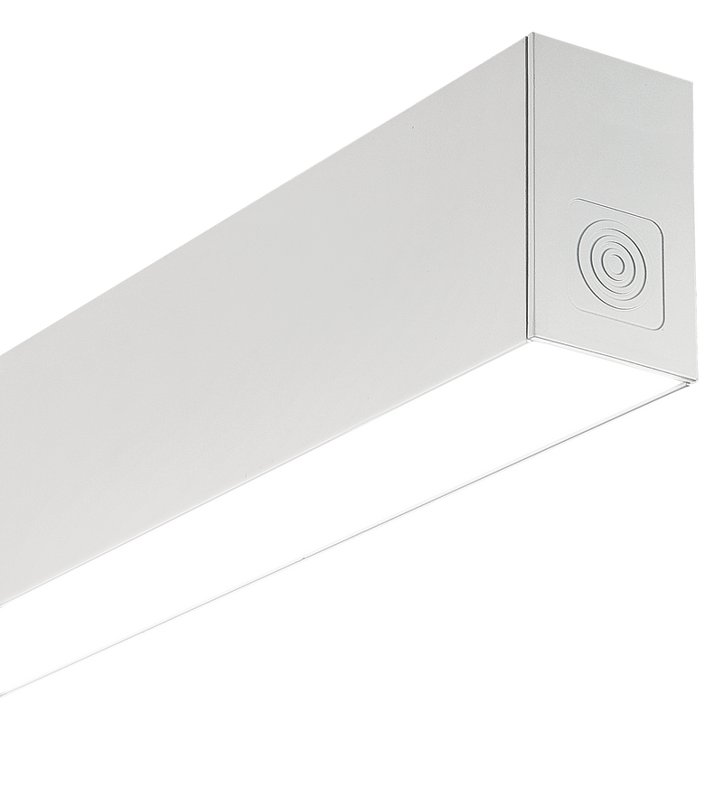 Luceco Contour Direct Indirect - Contour 1414mm suspended module direct/indirect 3700lumens with fixed output driver finished in white