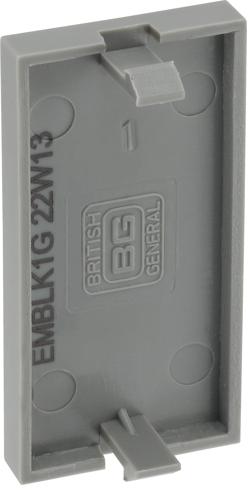 BG Electrical Euro Module - Blank (1pc)
