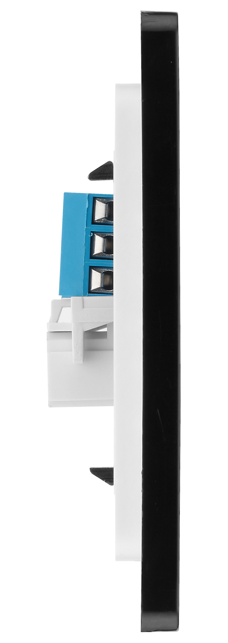 BG Electrical Evolve Matt Blue - Single, telephone socket, secondary