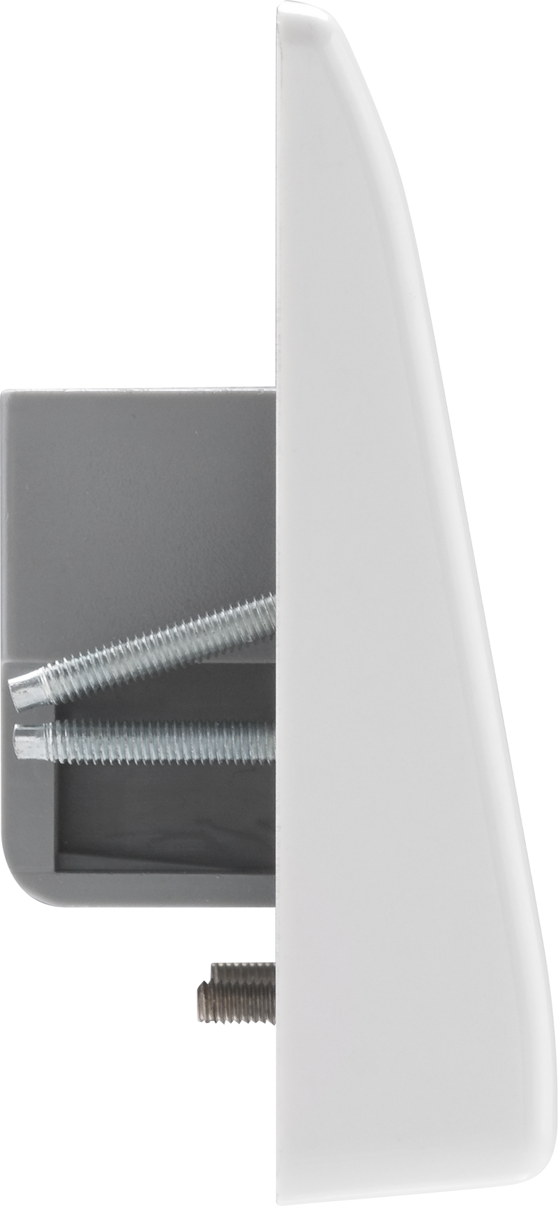 BG Electrical 800 Series - 45A single, flex outlet plate, bottom entry