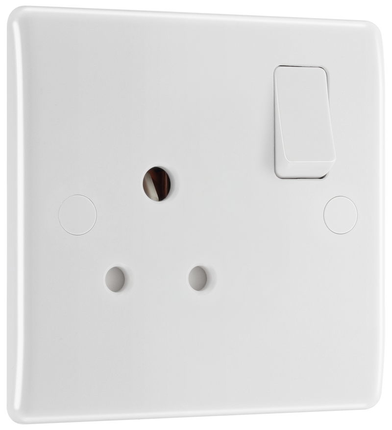 BG Electrical 800 Series - 5A, Single, switched, round pin