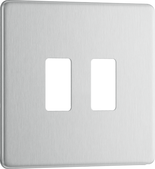 BG Electrical Grid - 2 module, square