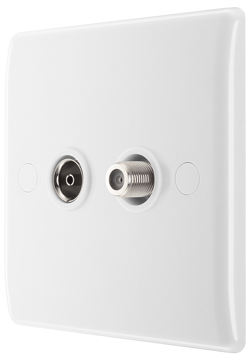 BG Electrical 800 Series - Double, satellite and co-axial