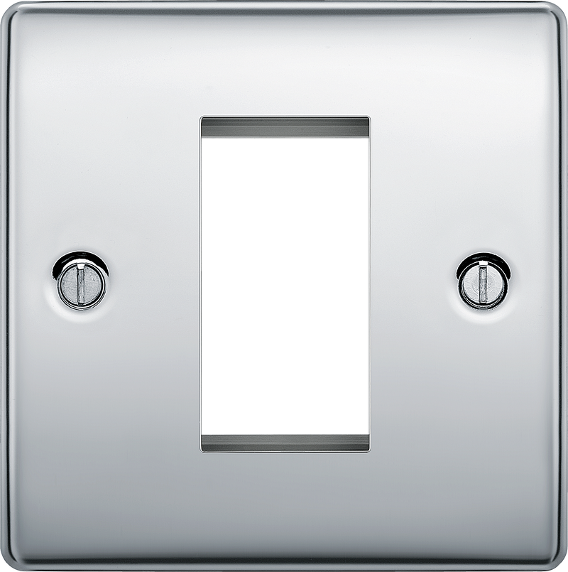 BG Electrical Euro Module - 1 module - square