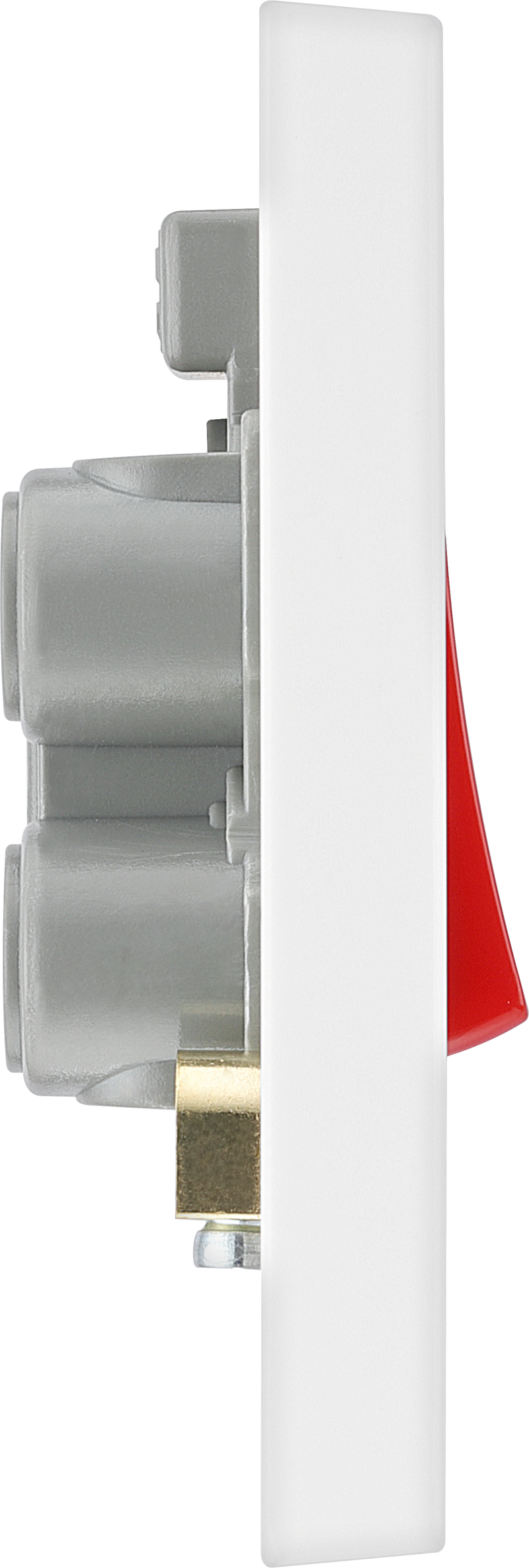 BG Electrical 900 Series - 45A, double pole, single plate, with indicator