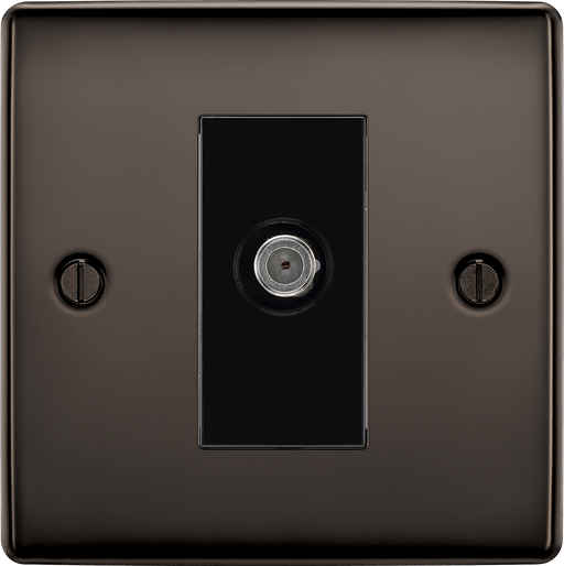 BG Electrical Nexus Metal Black Nickel - Single, satellite