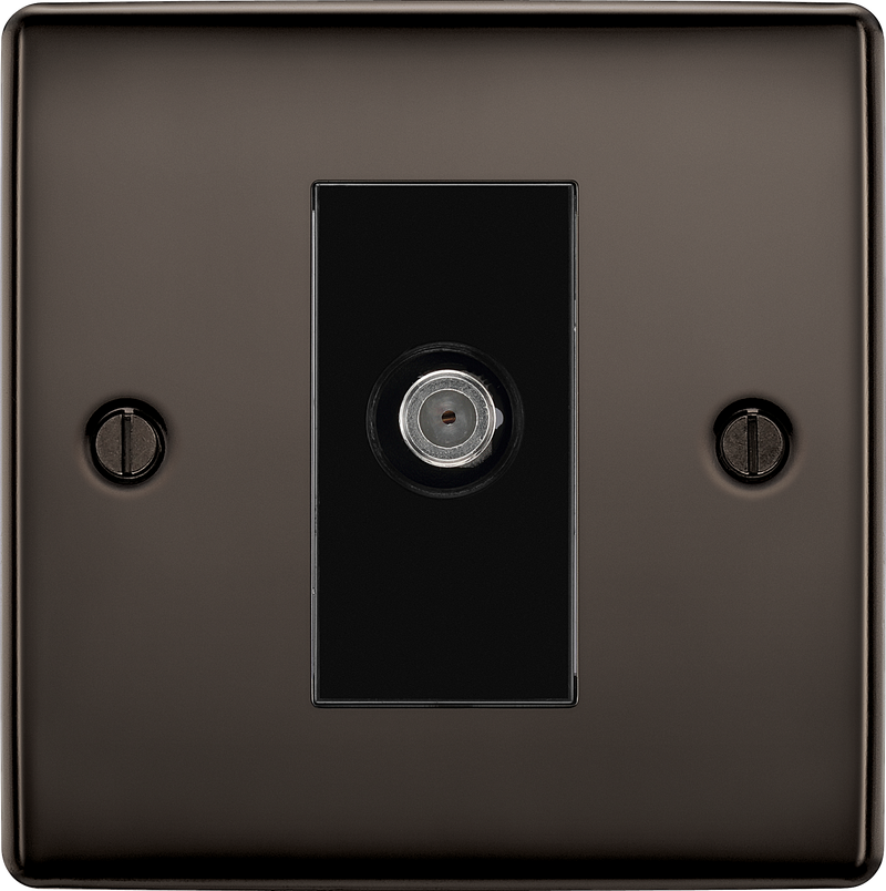 BG Electrical Nexus Metal Black Nickel - Single, satellite
