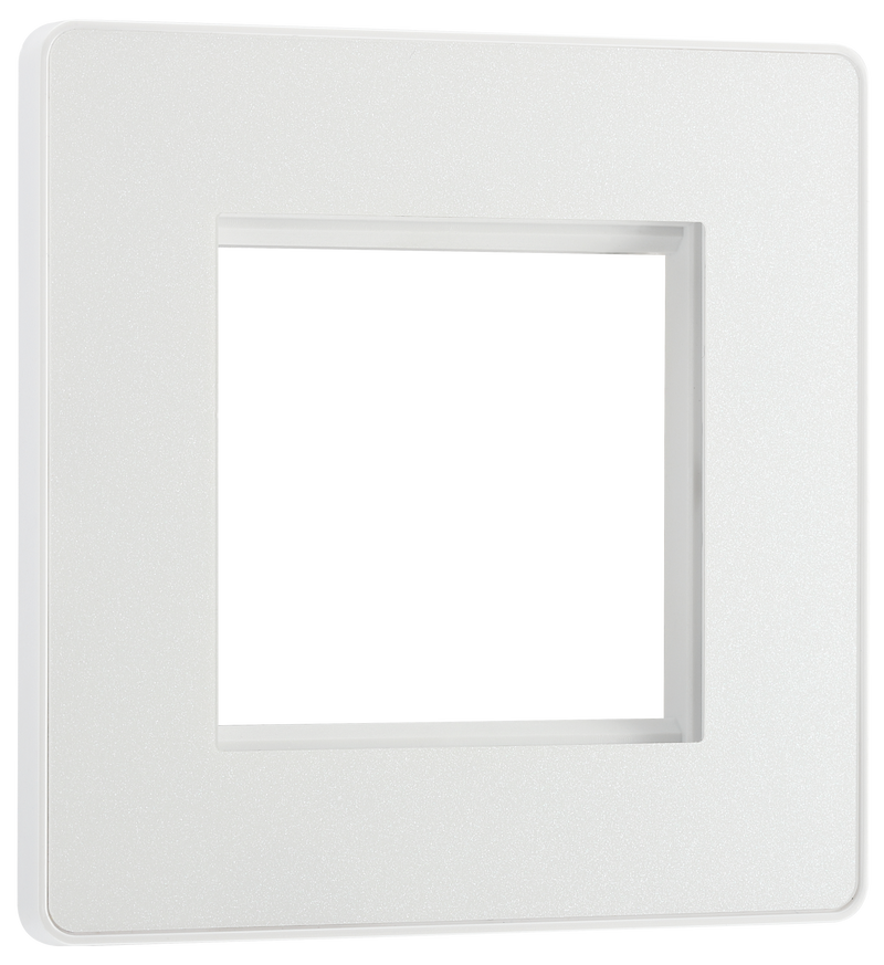 BG Electrical Euro Module - 2 module - square