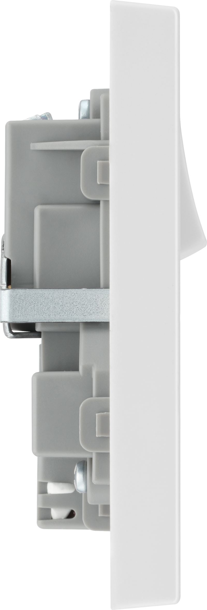BG Electrical 900 Series - Double switched single pole, with 2 x USB A (12W)