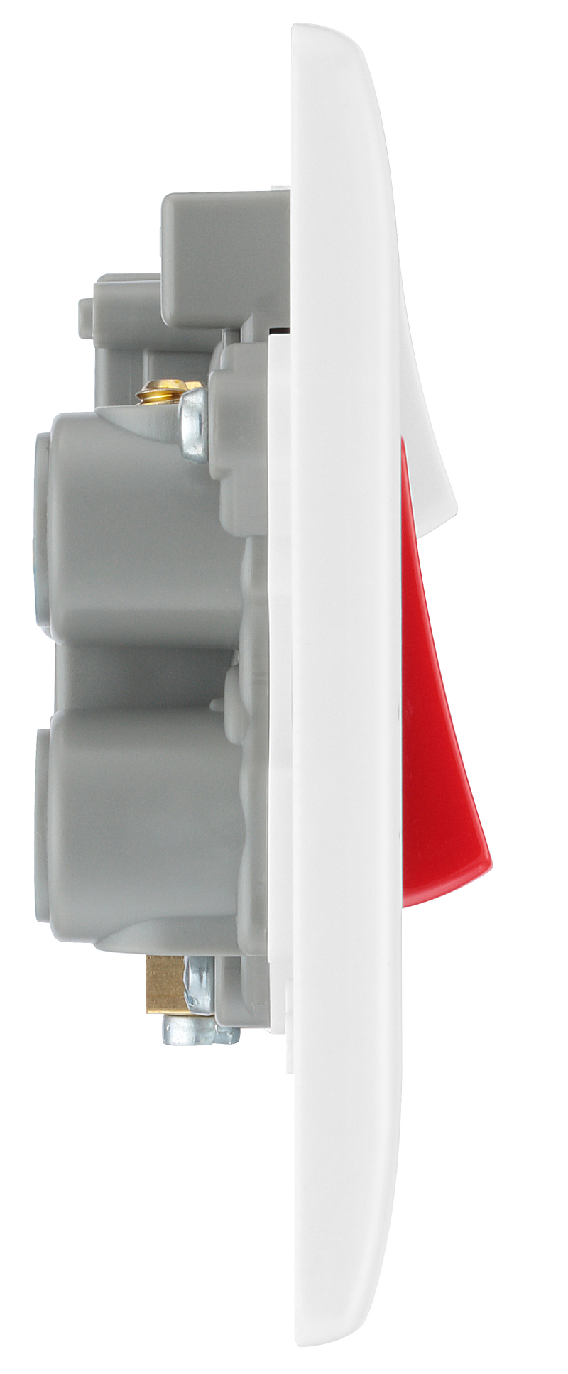 BG Electrical 800 Series - 45A double pole, with switched socket