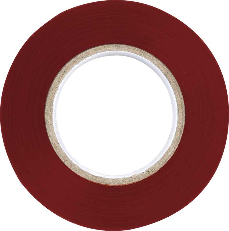 BG Electrical Contractor - Insulation tape, red 19mm x 20m