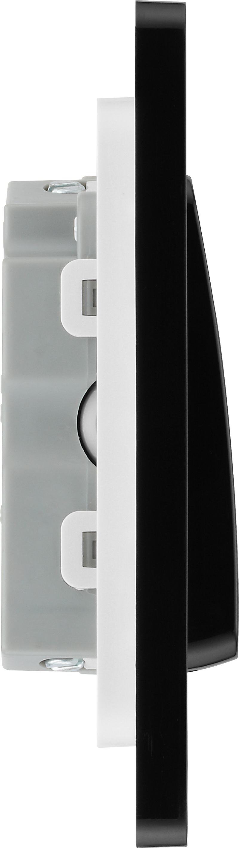 BG Electrical Evolve Matt Grey - Triple pole fan isolator