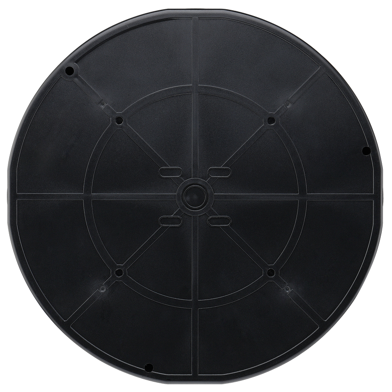 Luceco Mosi - Mosi bulkhead round black 1150 lumens fixed output driver and microwave sensor