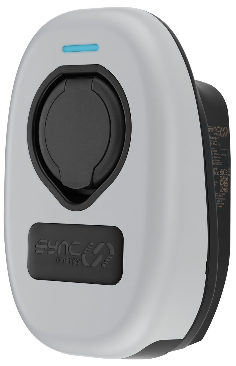 Sync Energy Accessories - Faceplate for Wall Charger 2 - UV Resistant Polycarbonate cover in Signal Grey finish