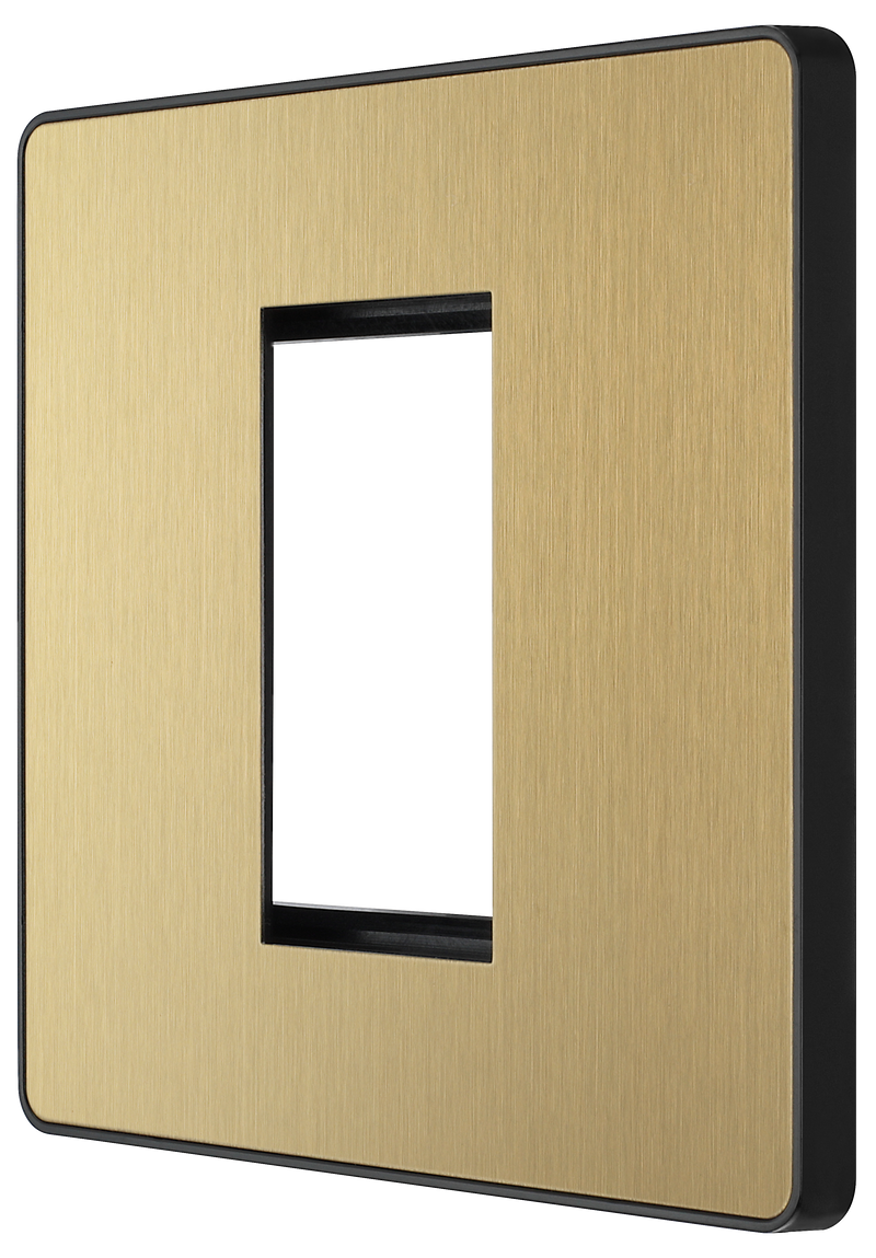 BG Electrical Euro Module - 1 module - square