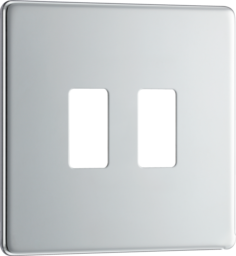 BG Electrical Grid - 2 module, square