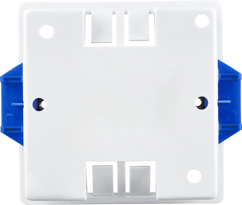 BG Electrical Contractor - Single Square Dry Lining Box, 35mm