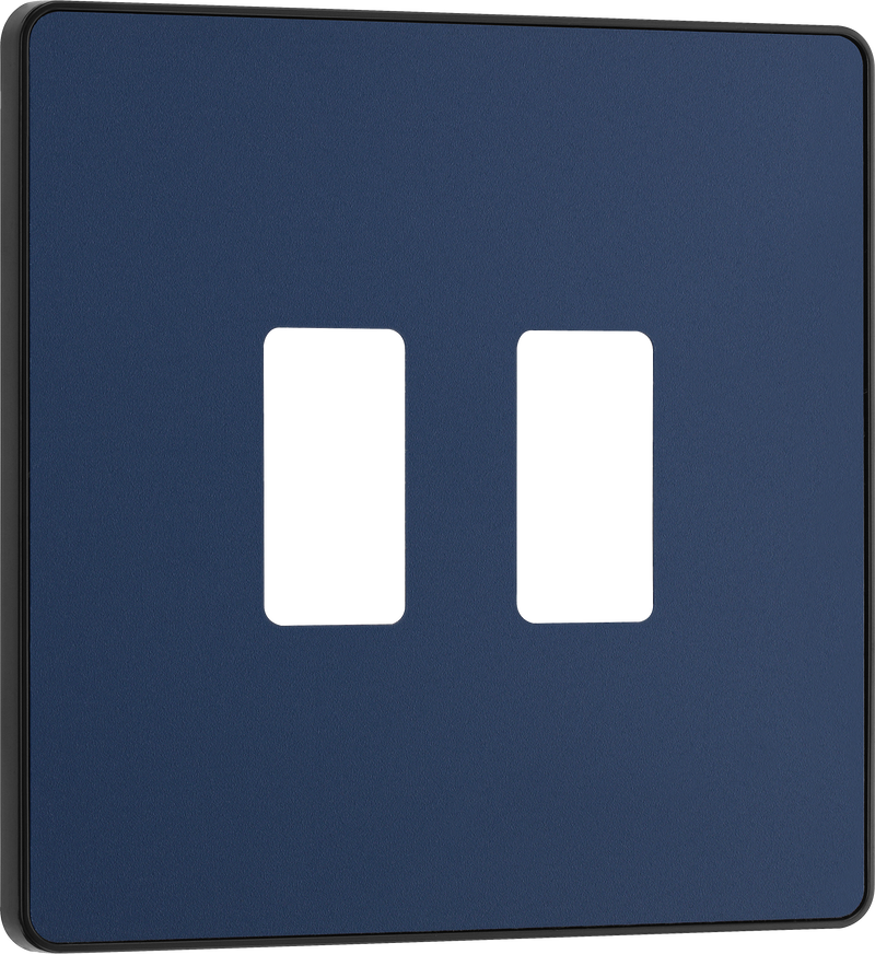 BG Electrical Grid - 2 module, square