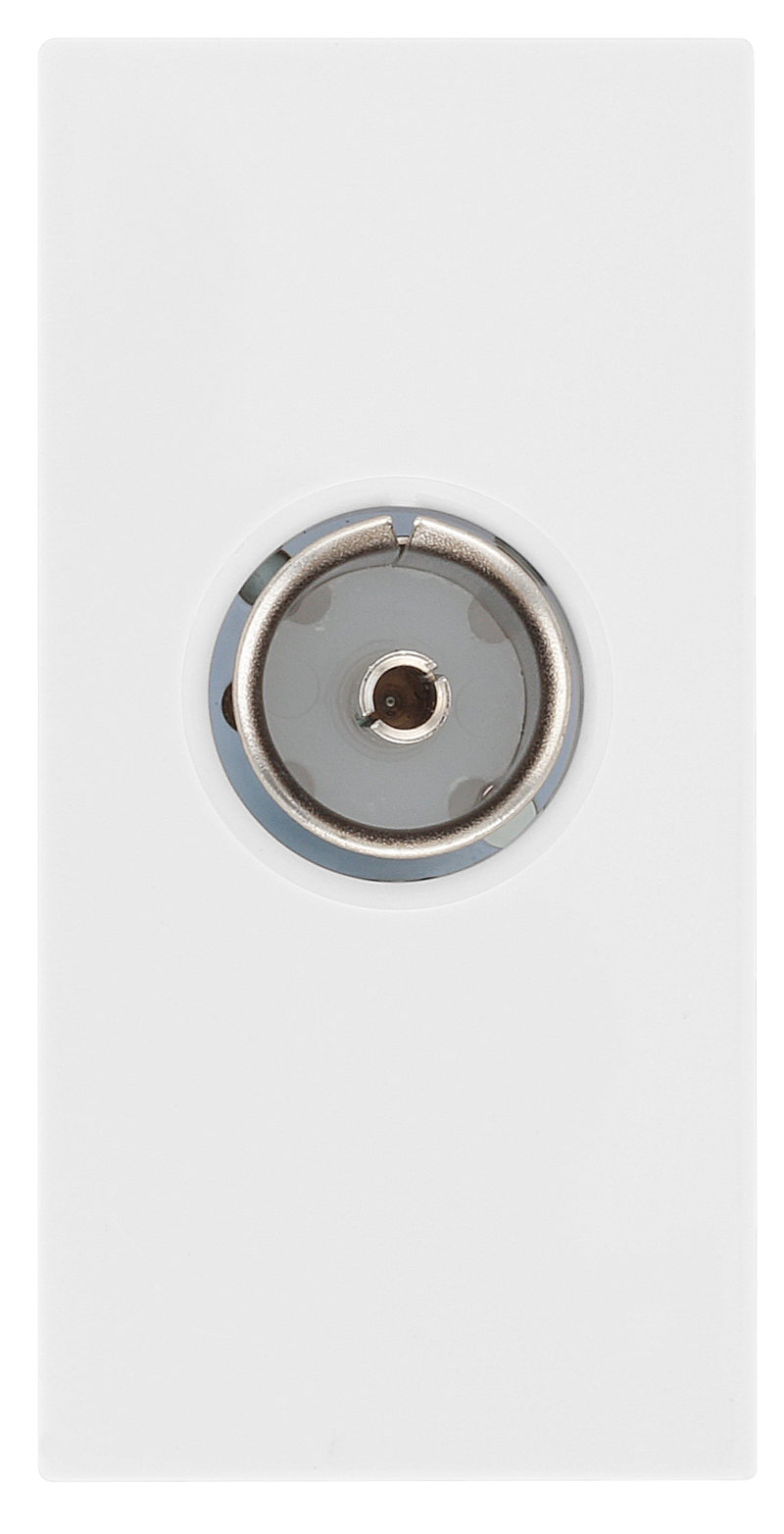 BG Electrical Euro Module - Co-Axial (isolated) connection