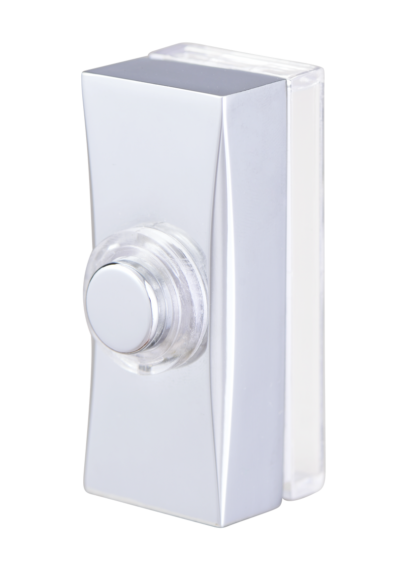 BG Electrical Contractor - Bell Push for BG Wired Door Chime, Brushed Steel