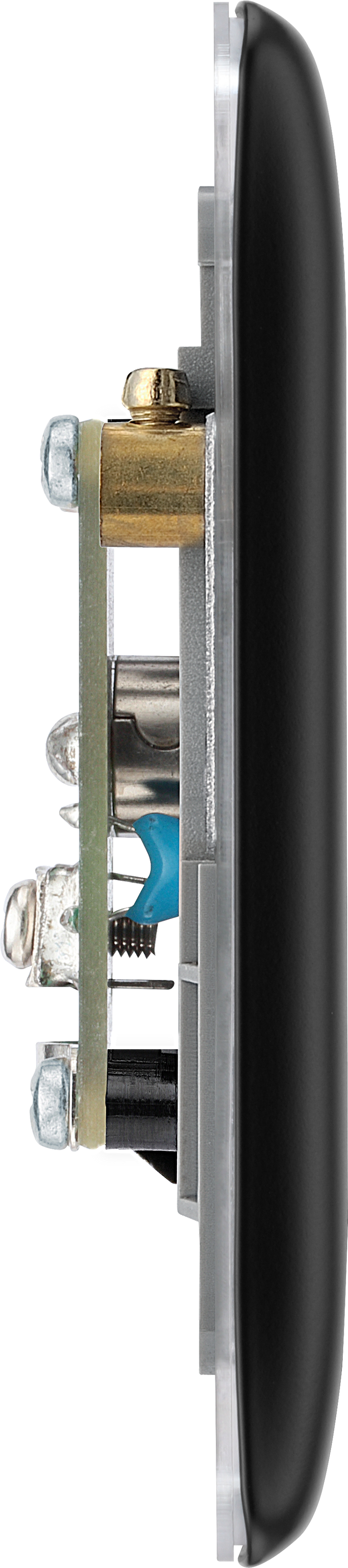 BG Electrical Nexus Metal Matt Black - Double isolated, co-axial