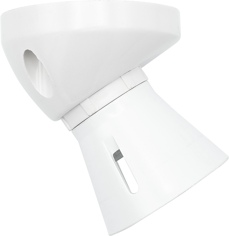 BG Electrical Ceiling Accessories - Angled, 3 terminals + HO skirt