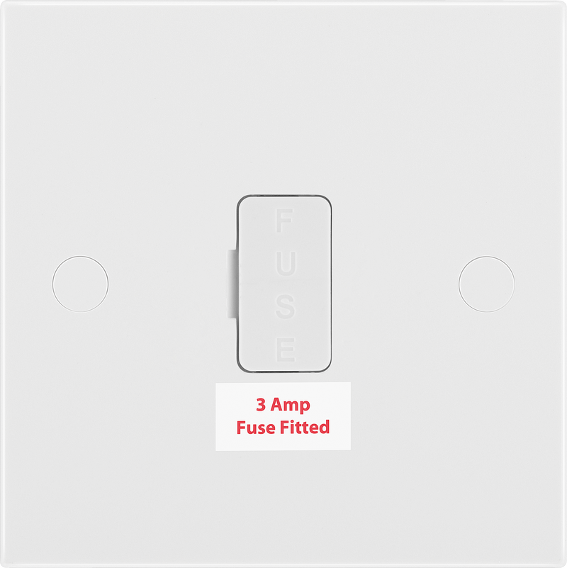 BG Electrical 900 Series - Unswitched and fused 3A