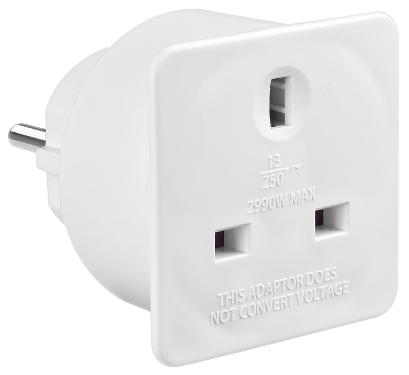 Masterplug Travel - White - 2 Pack