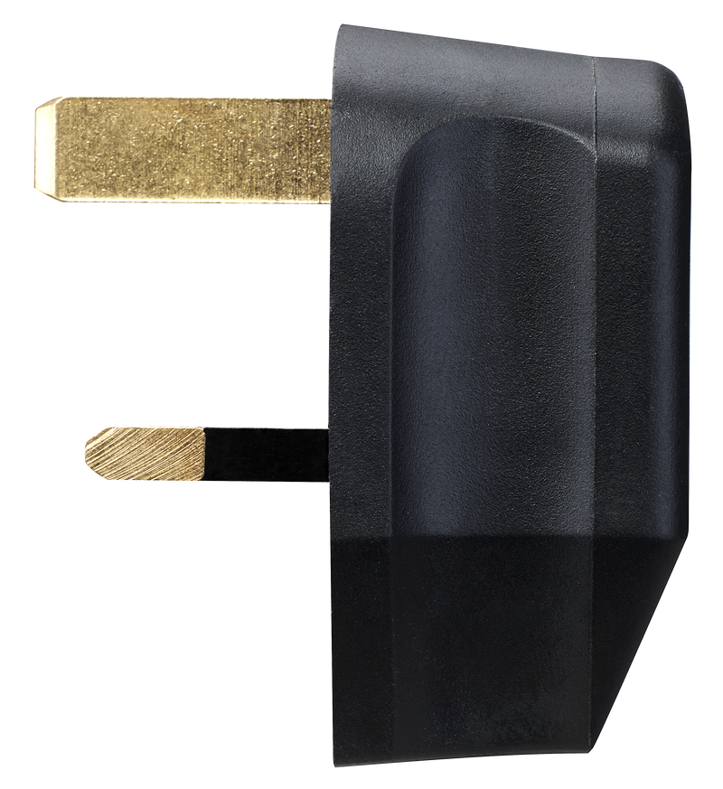 Masterplug Basic - 13A, Black