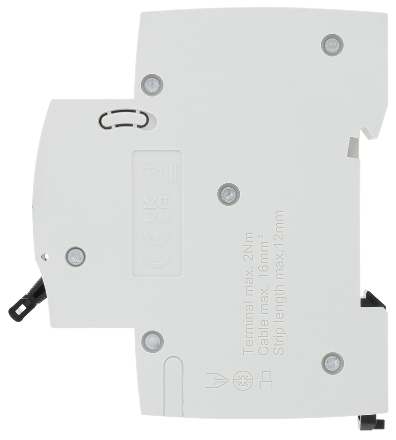 BG Circuit Protection MCB - Bidirectional 20A, B Curve, MCB, Single Pole, 6kA,1 module