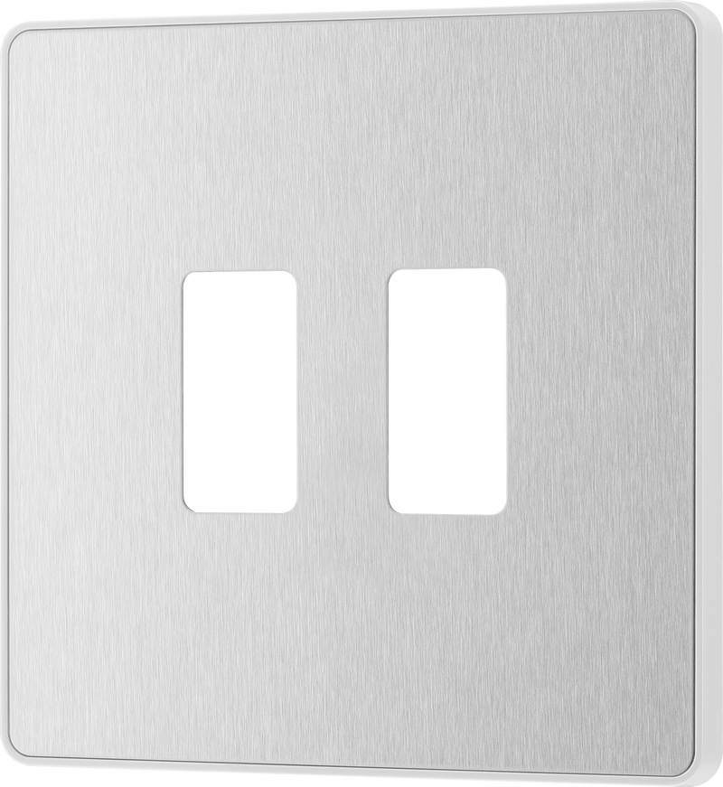 BG Electrical Grid - 2 module, square