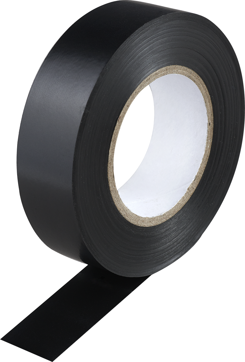 BG Electrical Contractor - Insulation tape, black, 19mm x 20m
