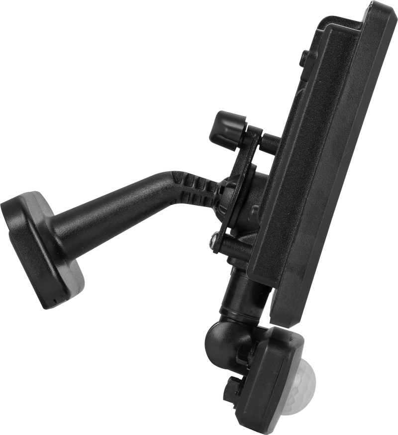 Luceco Essence Floodlight - Essence floodlight with ball joint 30W black 4000k colour temp with PIR