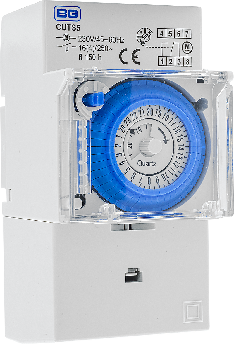 BG Circuit Protection Control Devices - Timer analogue 24 Hr