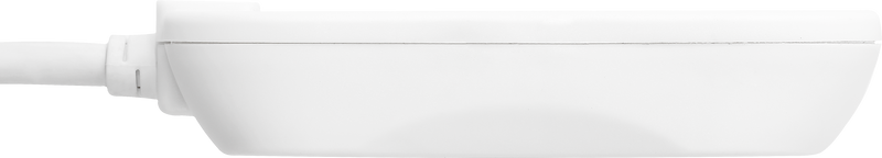 Masterplug Basic - 2 Sockets, 5m, 13A, White
