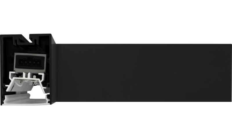 Luceco Contour Suspended - Contour 568mm suspended T connector module 900lumens with fixed output driver finished in black