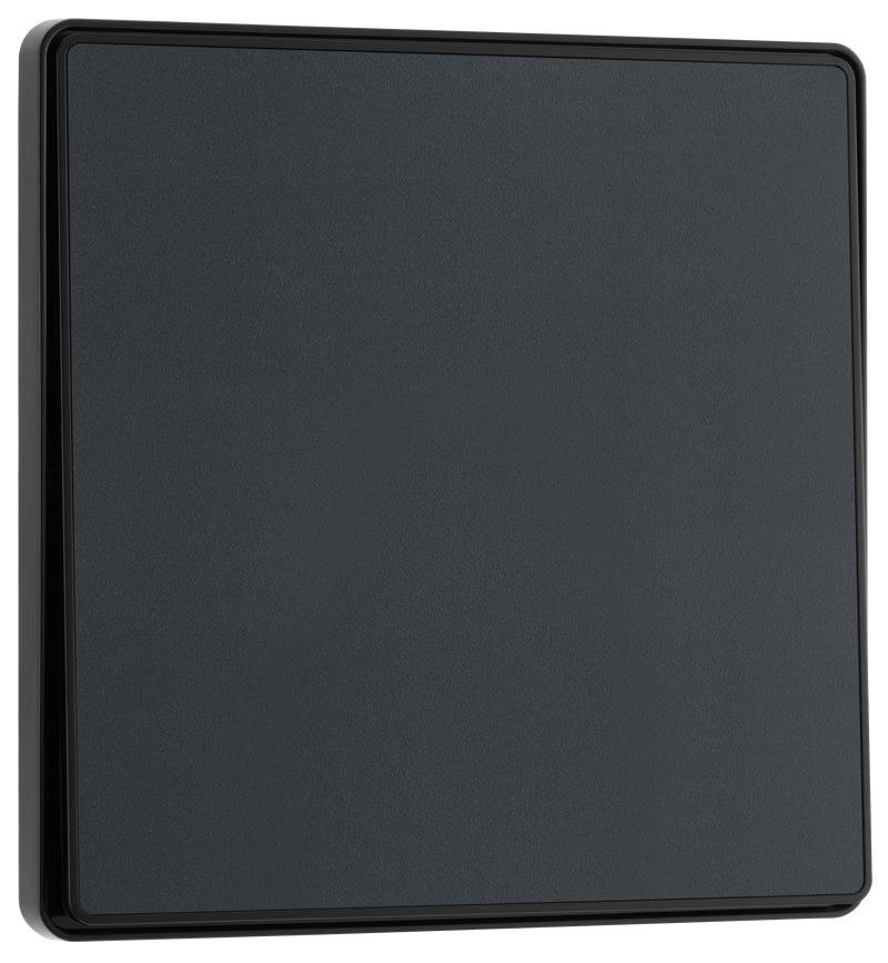 BG Electrical Evolve Matt Grey - Single, 2 way switch, edge rocker