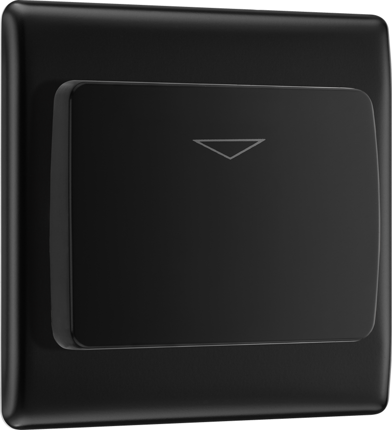 BG Electrical Nexus Metal Matt Black - Hotel key card switch