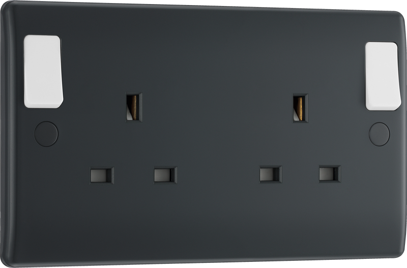 BG Electrical Part M - Double, switched, double pole, outboard rockers