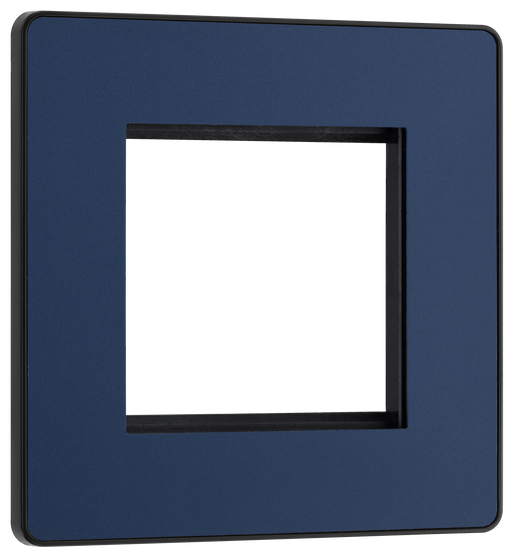 BG Electrical Euro Module - 2 module - square