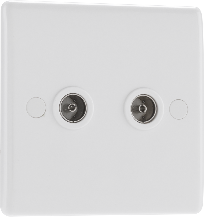BG Electrical 800 Series - Double, isolated, co-axial