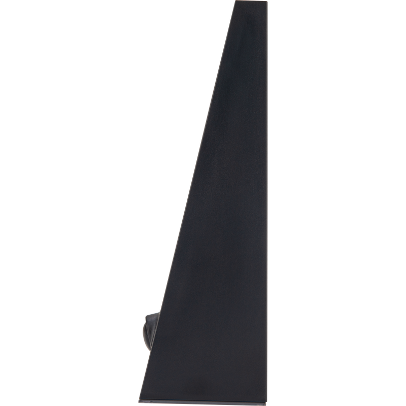 Luceco Slate Grey Wall Lights - Stealth Decorative Outdoor Solar Wall Wash Light with PIR Motion Sensor, LED Exterior Lighting, Slate Grey, IP54, 7W, 1000lm, 3000K