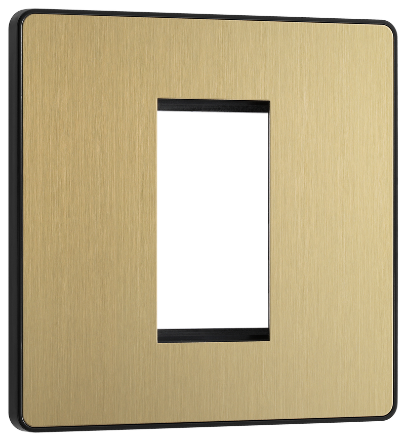 BG Electrical Euro Module - 1 module - square